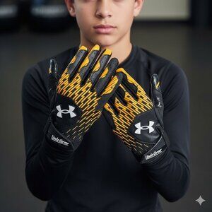 Under Armour Clean Up VI Batting Gloves | Youth Large